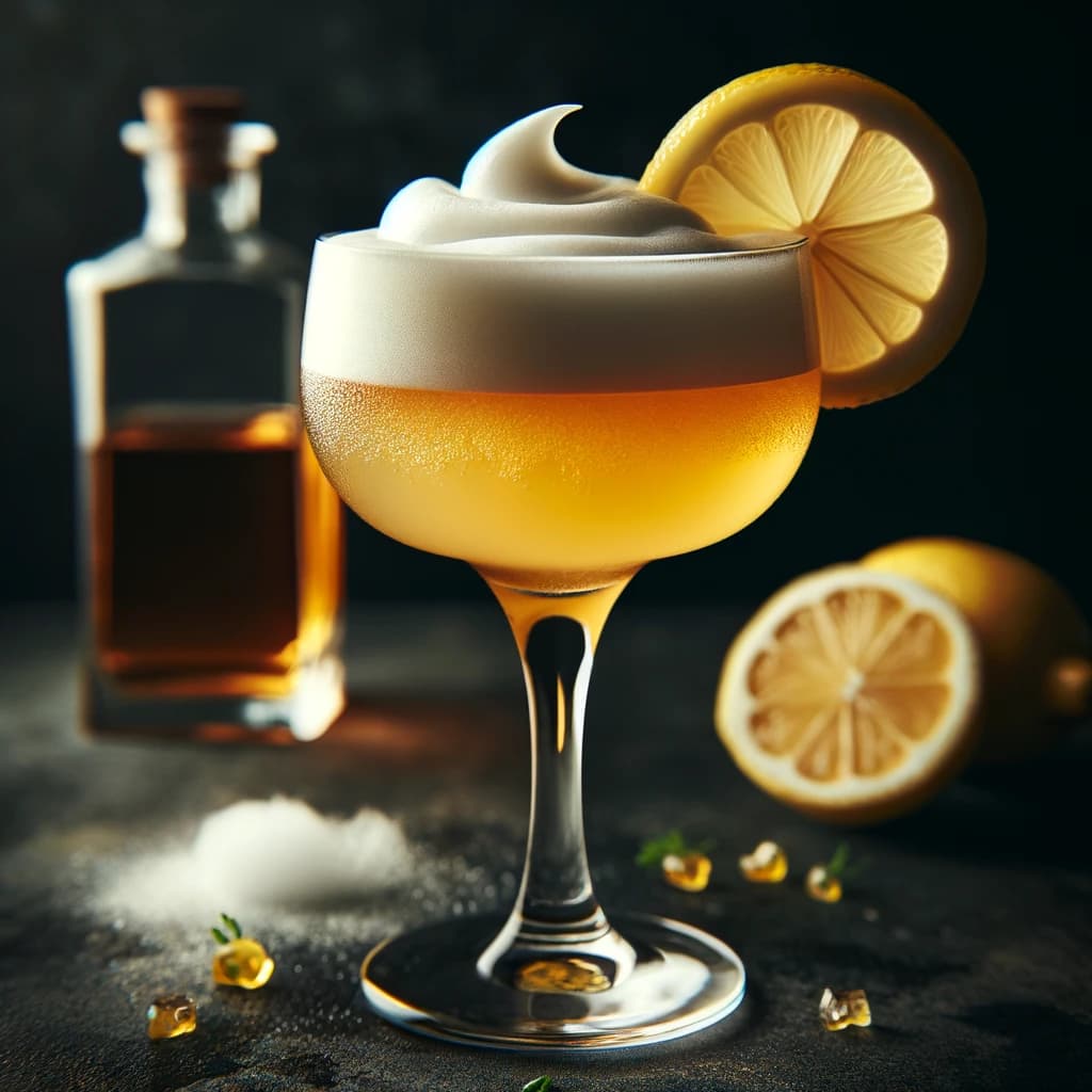 Boston Sour cocktail