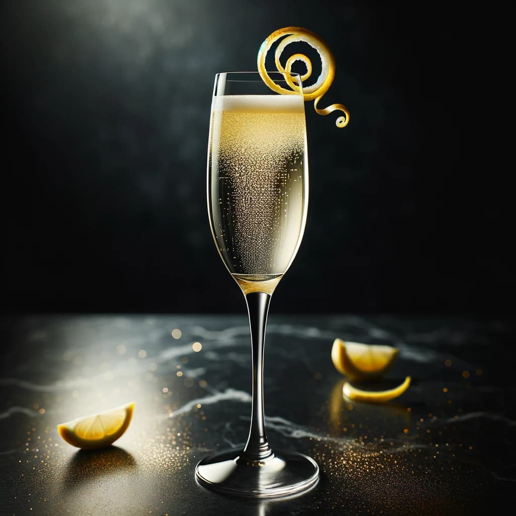 French 75 cocktail