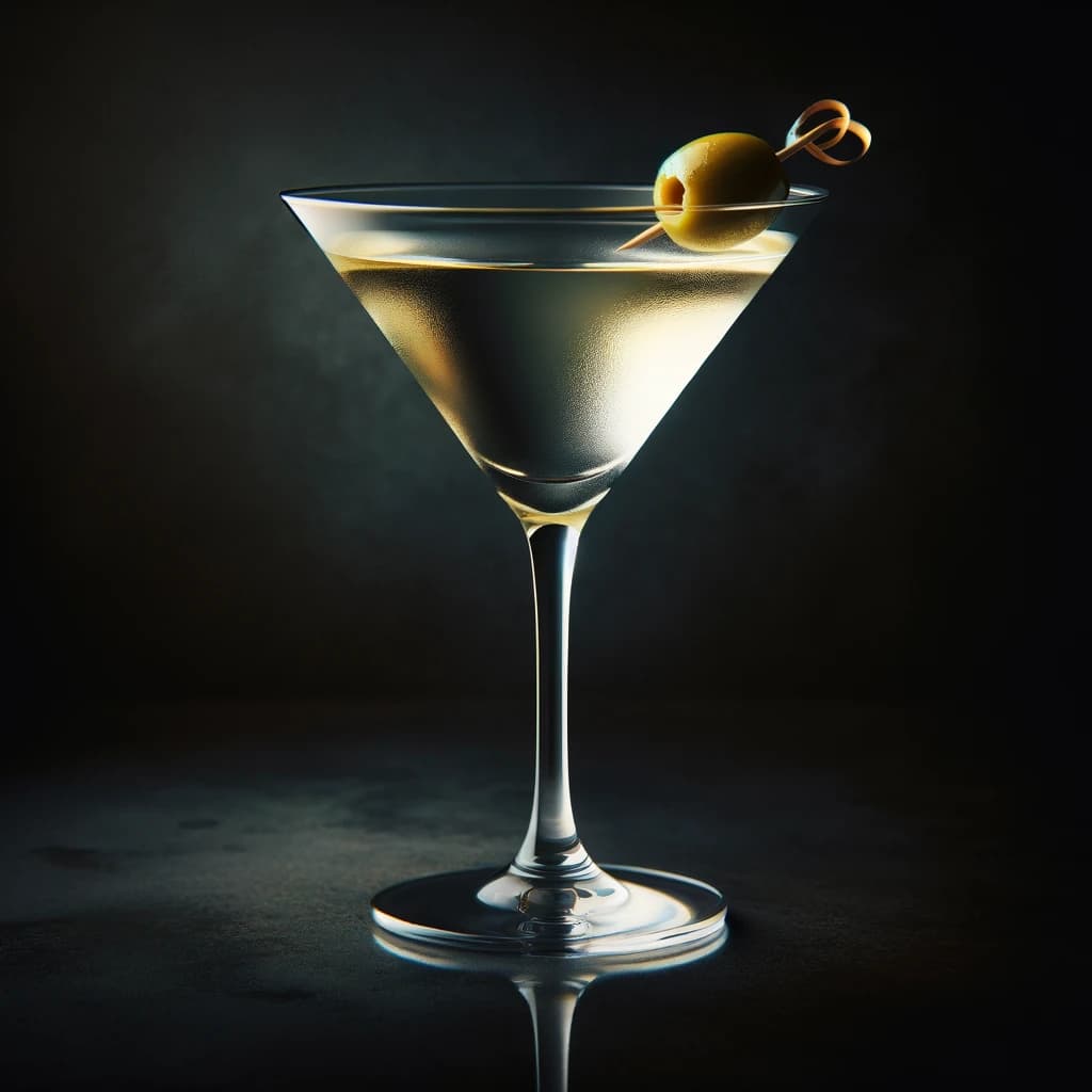 Martini cocktail