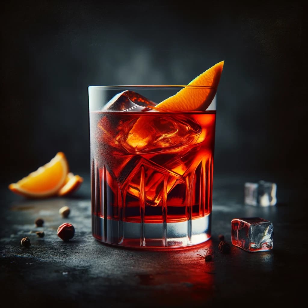 Negroni cocktail