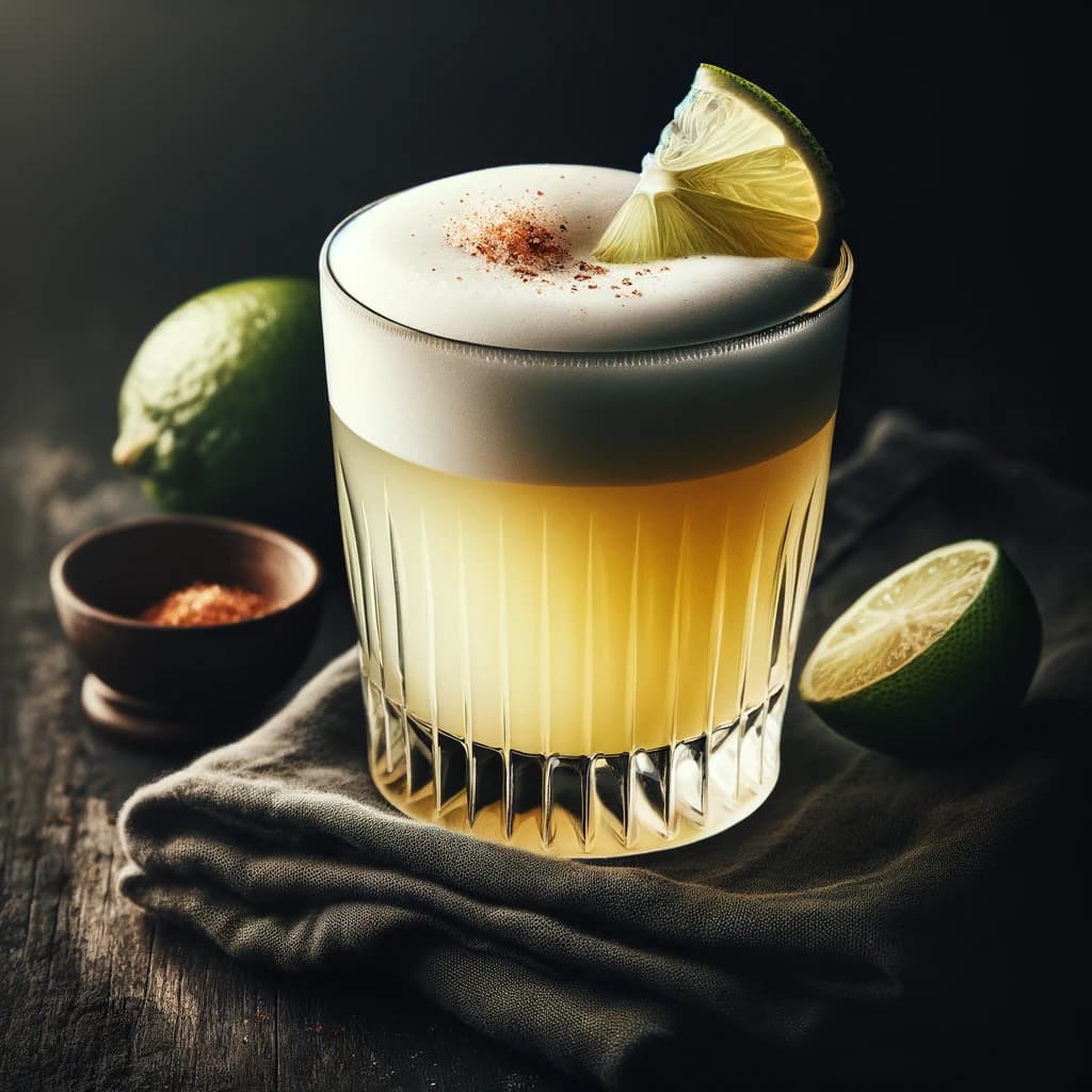 Pisco Sour cocktail