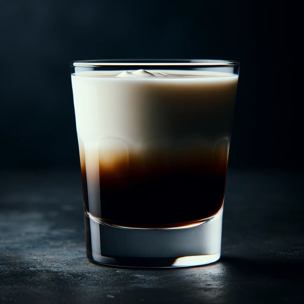 White Russian cocktail